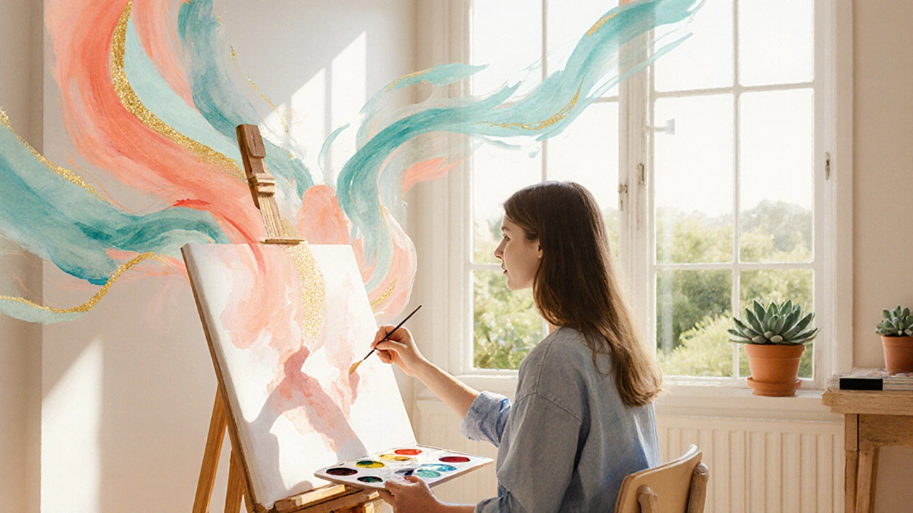 How Art Therapy Helps Manage Amenorrhea