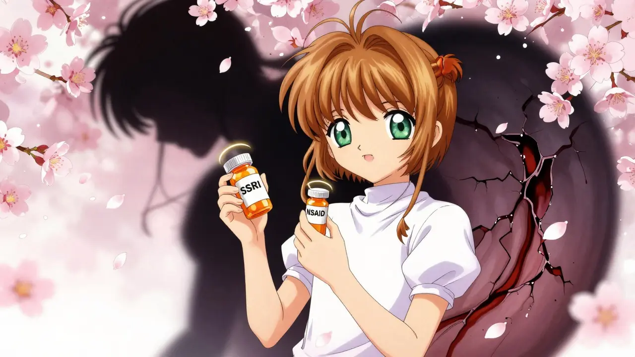 SSRIs and NSAIDs: How Their Combination Raises GI Bleeding Risk and What to Do About It