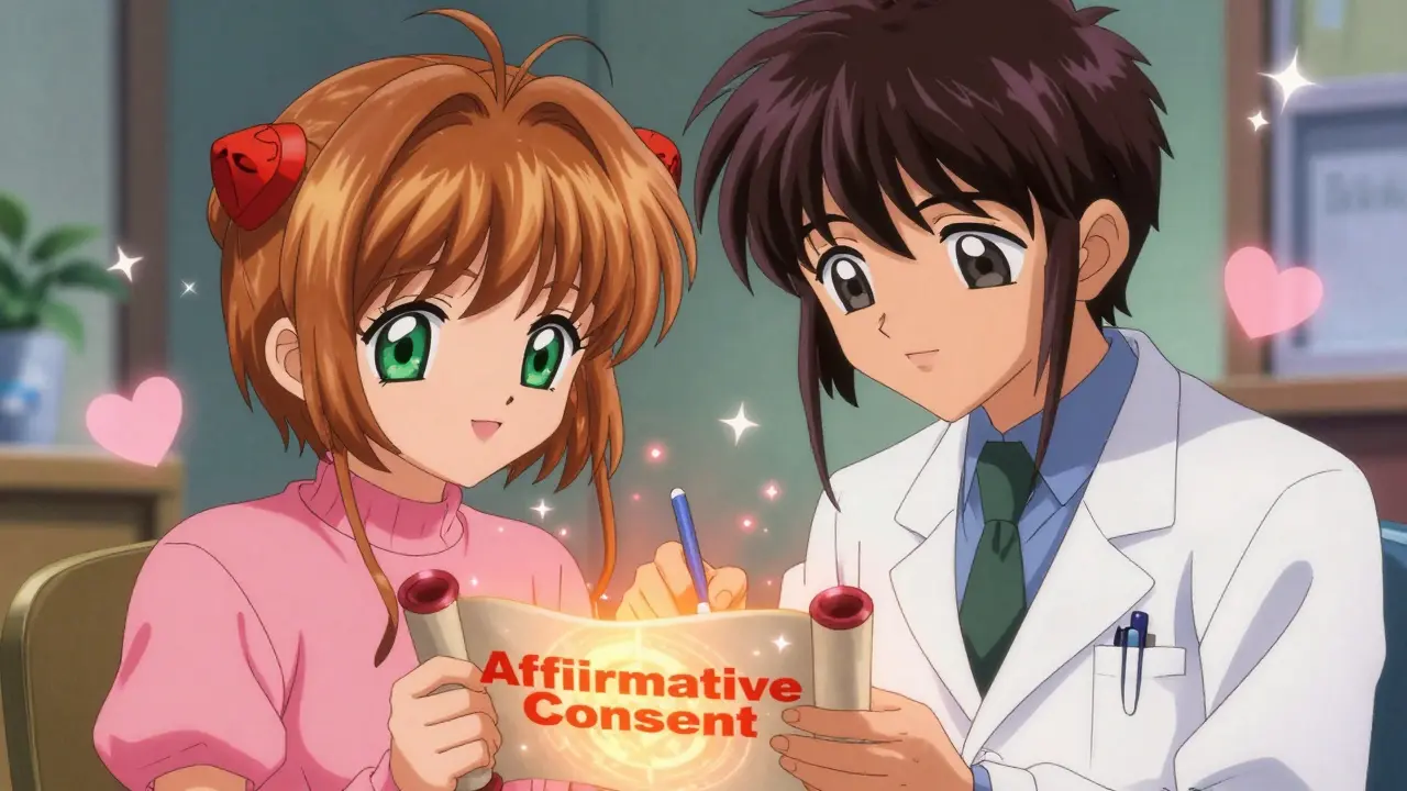 Doctor and patient consenting to medication change