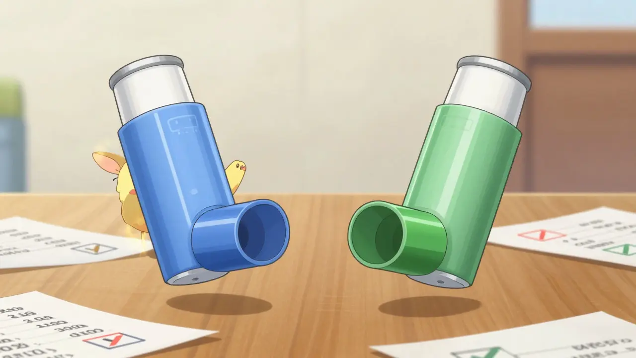 Magical comparison of brand vs generic inhalers