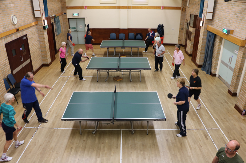 Tuesday Morning Table Tennis
